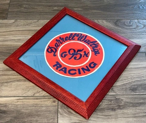 Vintage Framed, DARRELL WALTRIP RACING, G95N, Jacket Patch (Grand National) Cover