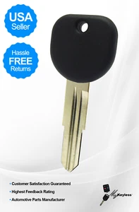 Brand New Saturn Chevrolet Uncut Transponder Chip Ignition Key Blade 46 Crypt - Picture 1 of 1