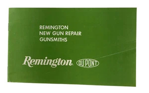 Remington Authorized Gunsmiths New Gun Repair Manual 1986 Booklet List Vintage - Bild 1 von 3