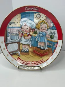 DANBURY MINT CAMPBELL'S BROCCOLI CHEESE SUPPE Sammelteller Limited Edition - Bild 1 von 3