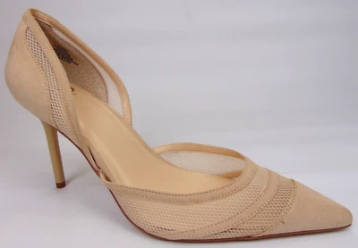 JLO JENNIFER LOPEZ Mandrea d'Orsay Bomba Tacón de Aguja Tostado Mujer Talla 11.0 M NUEVO Foto 1 de 4