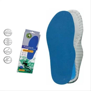 SOLETTA PLANTARE SPORT PER SCARPE SPORTIVE CORSA CALCIO TENNIS DA 35 A 47 - Imagen 1 de 2