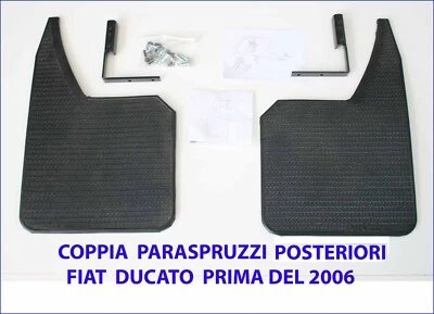 PARASPRUZZI Specifici COMPATIBILI per FIAT Ducato dal 1982 al 2006 Para Schizzi - Immagine 1 di 2