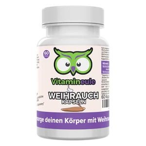 Weihrauch Kapseln - 440 mg -  vegan - hochdosiert - Vitamineule - Bild 1 von 7