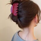 Cherry Color Hair Clips Geometric Claw Clips for Thick Hair  Party