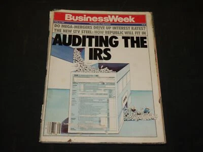 1984 APRIL 16 BUSINESS WEEK MAGAZINE - AUDITING THE IRS COVER - L 2363 - Image 1 of 2