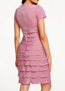 PATRIZIA DINI Damen Designer-Cocktailkleid, altrose - Picture 1 of 4