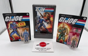 Cobra Commander & Duke Retro 2-Pack GI Joe 3.75" Inch Figur NEU - Bild 1 von 2