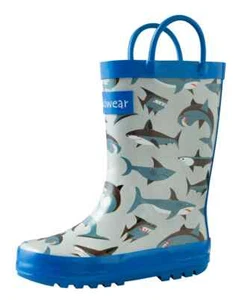 Loop Handle Boots, Shark Frenzy - Picture 1 of 9
