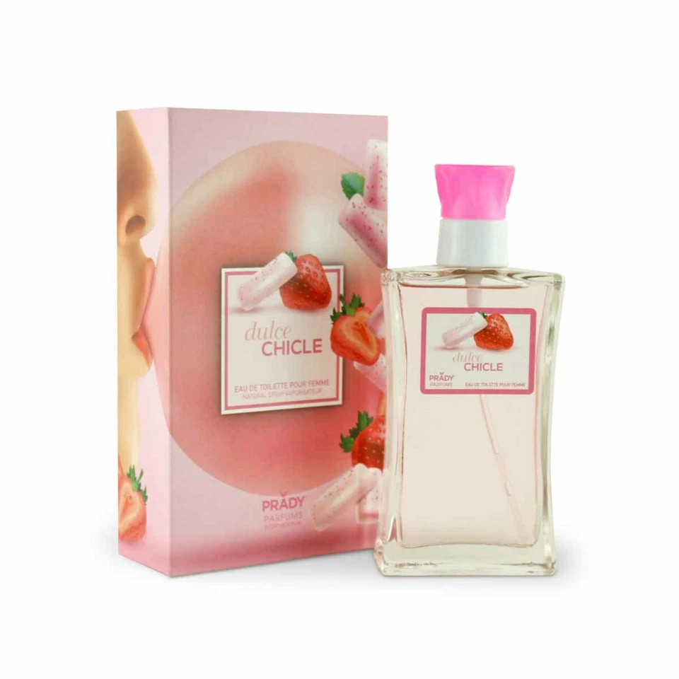 Eau de toilette pour fille Chewing-gum Fraise de Prady - Photo 1/1