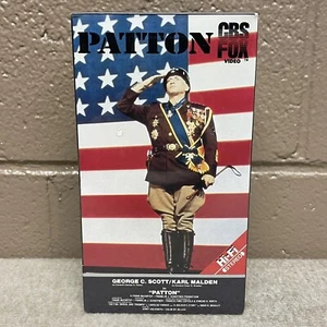 Patton (VHS, 1996, 2-Tape Set) George C. Scott, Karl Malden New Old Stock - Picture 1 of 9
