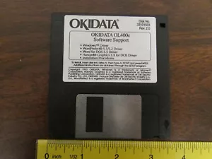 Okidata OL400e/OL410e LED Page Printer 3.5 inch Floppy Software Support - Picture 1 of 1