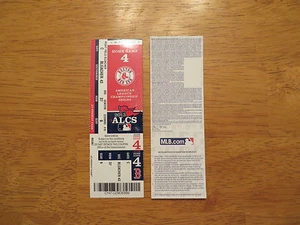 BOSTON RED SOX UNUSED PLAYOFF TICKET GAME #7 2013 ALCS VS. DETROIT TIGERS - Picture 1 of 3