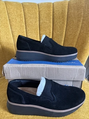 Zapatos Mujer Clarks ZYLAH SKY GAMUZA NEGRA Talla 7 Foto 1 de 4