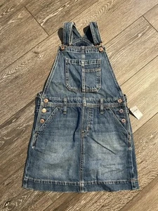 Gap Kids Denim Overall Skirt New With Tag Size 8 - Picture 1 of 4