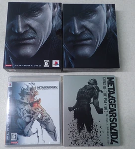 Metal Gear Solid 4 Guns Limited Edition Steelbook PS3 Playstation 3 Sony Japan - Picture 1 of 18