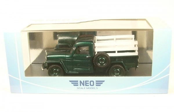 Jeep Pick Up Truck (Verde Scuro) 1954 1:43 NEO In OVP - Immagine 1 di 1