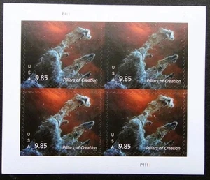 USA 2024 Stamps MNH Pillars of Creation Priority Mail Sheet of 4 Cat. #5827 - Picture 1 of 2