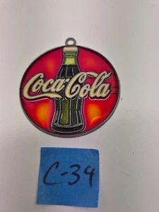 Coca-Cola Weihnachtsschmuck Flasche und Schild. C-34 - Bild 1 von 3