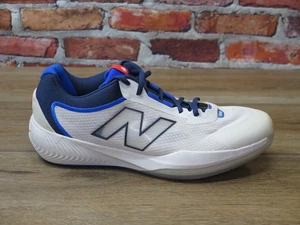 Zapato para cancha New Balance 996v6 blanco/azul Pickle Ball para hombre *MCH996PI CANTIDAD BAJA - Imagen 1 de 7