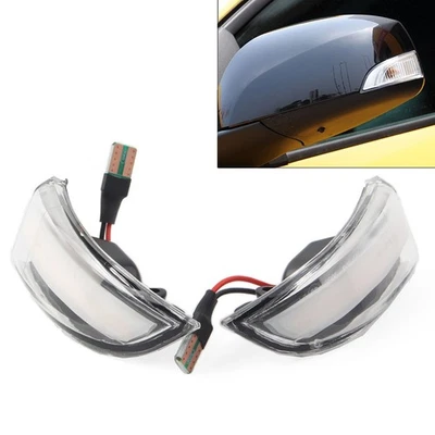 Espelho lateral dinâmico LED luz sequencial compatível com Renault Scenic III Megane MK3 - Imagem 1 de 4
