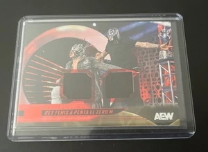 2025 Upper Deck All Elite Wrestling Red Memorabilia Rey Fenix Penta El Zero M - Picture 1 of 2