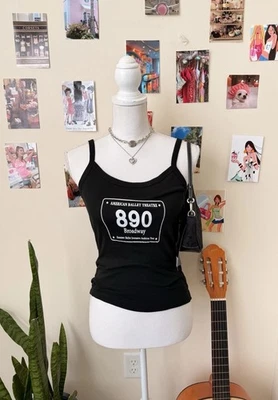 Camiseta sin mangas vintage Y2K para mujer American Ballet Theatre Broadway Audition talla S Foto 1 de 4