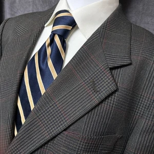 J Riggings Sport Coat 40R Brown Red Check Plaid Wool Blazer Jacket Classic - Picture 1 of 11