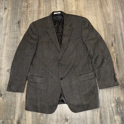Blazer de Colección Joseph Abboud Para Hombre 100% Lana Laina Abrigo Deportivo Chaqueta 44X Hecho en EE. UU. Foto 1 de 4