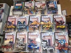 Marvel Matchbox Cars - Maisto Series Diecast Car Lot Of 14 NIB All Different  - Picture 1 of 15