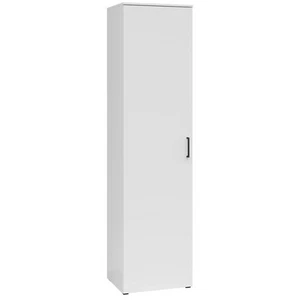 Drehtürenschrank - weiß - Breite 50 cm Kleiderschrank Schrank - Bild 1 von 8