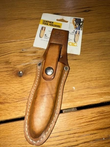 CLC Nr. 768 Zange Werkzeughalter Gürtelholster genarbtes Leder Sicherheit Druckknopf Tasche - Bild 1 von 3