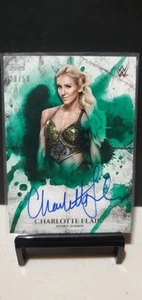 2018 Topps WWE Undisputed CHARLOTTE FLAIR Auto /50 Authentic Autograph Women WWF - Picture 1 of 2