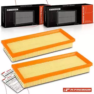 2Pcs Engine Air Filter for Chrysler Crossfire Mercedes-Benz SLK32 AMG C32 AMG - Picture 1 of 10