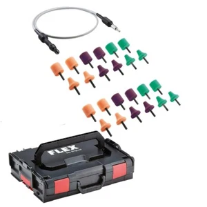Flex Flexible Welle FS 140 Set / 24 Polierschwämme in L-BOXX, für PXE 80 /M - Bild 1 von 14