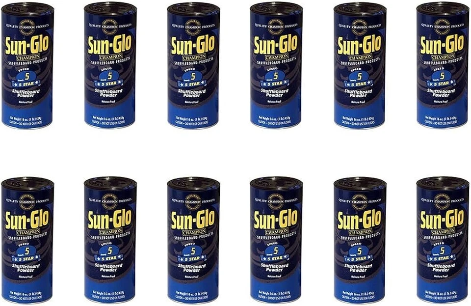 Sun-Glo #5 洗牌蜡 - 12只装 — 第 1/1 张图片