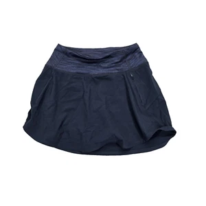 Outdoor Voices Hudson 4" Skort Reißverschlusstasche elastischer Bund blau Damengröße XXS neu mit Etikett - Bild 1 von 9