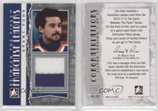 2010-11 ITG Between the Pipes Franchise Leaders Silver /29 Grant Fuhr #FL-12 HOF