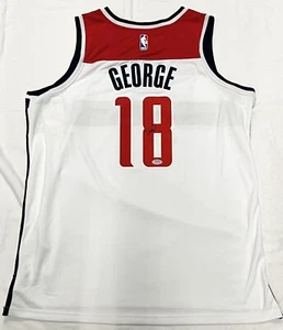 Kyshawn George Signed Autographed Washington Wizards Jersey PSA/DNA COA - Picture 1 of 2