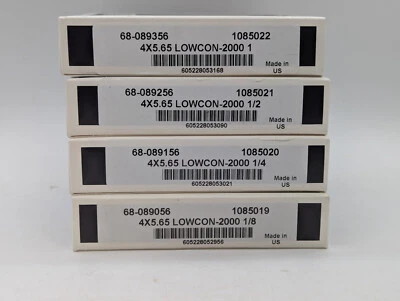 Schneider 4x5.65" Low Contrast-2000 -  1/8, 1/4, 1/2 & 1 Filter Set - 4 Filters - Image 1 of 4