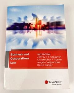 Business and Corporations Law by A Veljanovski, Parker, C Symes, J... - Picture 1 of 12