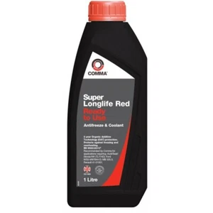 COMMA Comma Super Longlife Antifreeze & Coolant - Ready To Use - 1 Litre - SLC1L - Picture 1 of 9