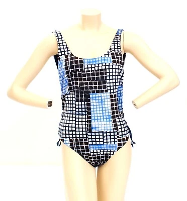 Traje de baño Dolce Vita reversible azul de una pieza para mujer talla L nuevo con etiquetas Foto 1 de 4