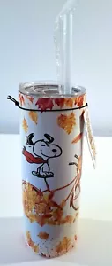 Snoopy Peanuts / Thermobecher To Go Becher Coffee Mug Cup groß weiß braun NEU US - Bild 1 von 24