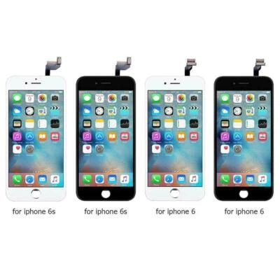 For iPhone 6S 6 Plus Display LCD Touch Digitizer Screen Replacement Home Button - Image 1 of 4