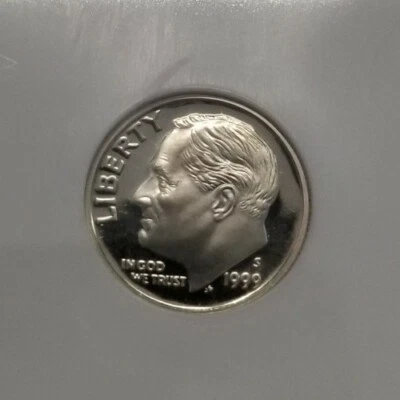 1999-S Silver 10C NGC PF 69 Ultra Cameo Roosevelt Dime - Image 1 of 3