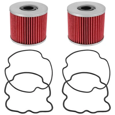 Oil Filter for Suzuki GS750 1977 1978 1979 1980 1981 1982 1983 2-Pack - Image 1 of 4