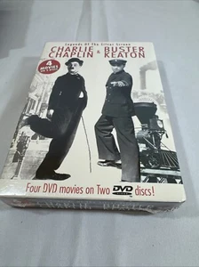 Charlie Chaplin/Buster Keaton - Legends of the Silver Screen DVD 4 Film Set New - Picture 1 of 2