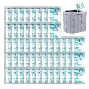 50pcs Portable Toilet Powder Poo And Urine Absorbent Gel Deodorization Emergency - Picture 1 of 12