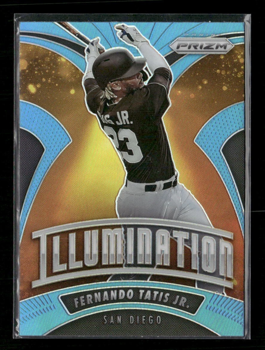 2020 Panini Prizm Illumination Carolina Blue #3 Fernando Tatis Jr.